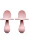 Bundle Silicone Baby Training Spoon - Ergonomic Easy-Grip Handle And Choke Protection Barri - 8