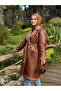 Suni Deri İçi Kürklü Kaban - 5