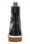 Women's Vegan Leather Black Long Boots - Agent of Chaos Design - 6