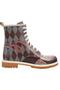 Women's Vegan Leather Multi-Colored Long Boots - Abbie Design - 4