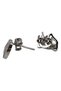 Silver Earrings 925 Fox - 3