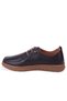 Dza07-12981124 Black Orthopedic Daily Leather Women's Shoes - 3