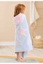 Outlet Product Cotton Baby Girl Bath Towel Swaddle Large Size 130X70Cm /Yildiz - 3