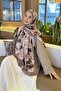 Batik Floral Pattern Bamboo Shawl Earth - 2