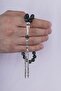 Green Translucent Agate Stone Natural Stone Prayer Beads - 3