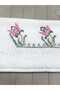 Handmade, Handcrafted Cross Stitch Embroidery Towel 50X90 Velvet 240Gr Premium Luxury - 3