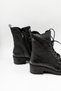 Women's Genuine Leather Waterproof Lace-Up Zippered Boots 1950891K - Black - 36 - 2