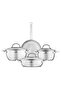 Colosseum 3Ply 7 Piece Induction Base Steel Cookware Set - 4