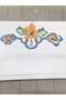 Handmade, Handcrafted Cross Stitch Embroidery Towel 50X90 Velvet 240Gr Premium Luxury - 3