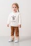 Baby Girl & Child Plush Jacket and Pants 3-Piece Set - 6