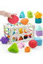 - Baby Shape Sorter Learning Box With Alphabet Blocks - 3