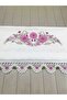 Handmade, Handcrafted Guipure Embroidered Towel 50X90 Premium Cotton 240Gr