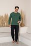 Men's Long Sleeve Pajama Set - 5