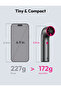 AERO ULTRA Handheld High-Speed Fan, 19000RPM, 4500mAh, Grey/Purple, PH03-GP - 7