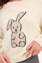 Rabbit Patterned Knitwear Sweater K3491 - 3