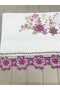 Handmade, Handcrafted Guipure Embroidered Towel 50X90 Premium Cotton 240Gr - 3