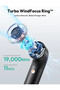 AERO ULTRA Handheld High-Speed Fan, 19000RPM, 4500mAh, Black/Gold, PH03-BG - 2