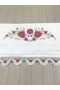 Handmade, Handcrafted Guipure Embroidered Towel 50X90 Premium Cotton 240Gr