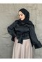First Quality Satin Button Front Shirt - 3