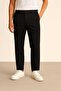 Winter 100% Cotton Gabardine Fabric Men's Linen Pants