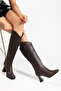 Brown Kutburun Boots Women's Shoes 8-0-9 - 2