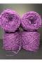 Purple Flared (Thinning and Thickening) Mohair Knitting Yarn - 2