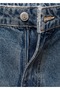 Straight Cut Perforated Jeans - 5