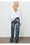 Straight Cut Perforated Jeans - 4