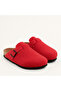 Trend Women's Eva Closed-Front Felt Home Slippers Red - 4