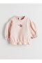 Printed Baby Girl Sweatshirt and Leggings - 2