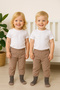 Baby Booties Pants Self-Stocking Bottoms Pajamas 2 Pcs! Socks May Vary! - 2