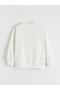 Crew Neck and Angel Print Girls' Sweatshirt - 3
