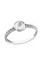 S925 Marble Ring decorated with Howlite