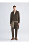 Xside Brown Standard Fit Men's Trousers