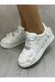 Unique Details Bridal Shoes, Evening Dress Floral Details Pearl and Crystal Stone Lightened Sole - 4