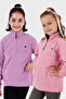Soft Textured Zippered Stand Collar Ribbed 2-Pack Fleece Children's Polar 5905002S2