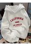 Hooded Sweatshirt 3-Thread Comfortable Stylish Design Oversize Unisex New Season - 4