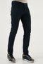 Stretch Cotton Slim Fit Regular Waist Narrow Leg Jeans Men's Denim Pants 1115C24Napoli - 2
