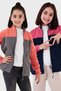 Soft Textured Zippered Color Block Stand Collar with Pockets Pack of 2 Fleece Children's Polar 5905001S2