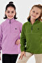 Soft Textured Zippered Stand Collar Ribbed 2-Pack Fleece Children's Polar 5905002S2