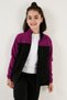 Soft Textured Zippered Color Block Stand Collar with Pockets Pack of 2 Fleece Children's Polar 5905001S2 - 3