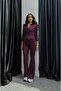 Plum Kyle Zippered Jacket Leggings Set