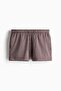Seersucker swim shorts