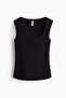 Ribbed vest top