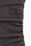Draped cap-sleeved top - 6