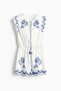 Embroidered playsuit