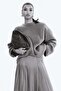Oversized mohair-blend jumper