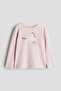 Printed jersey top