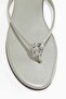 Ring-detail flip-flops