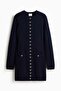 Knitted button-front dress - 6
